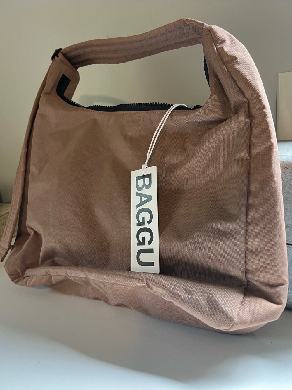 BAGGU shoulder Bag in cocoa NWT - Picture 1 of 7